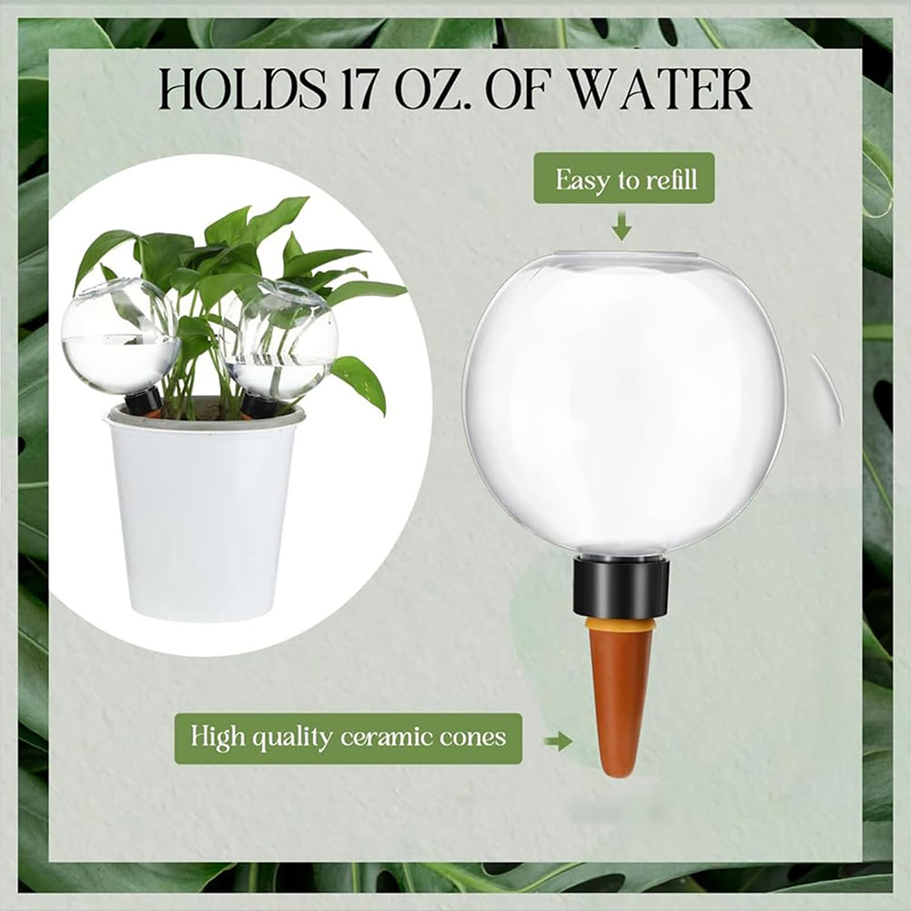 Automatic Plant Waterer - 500ML Zelfwatergevende Globes Druppelbevloeiingssysteem Automatische Plantenbewateraar