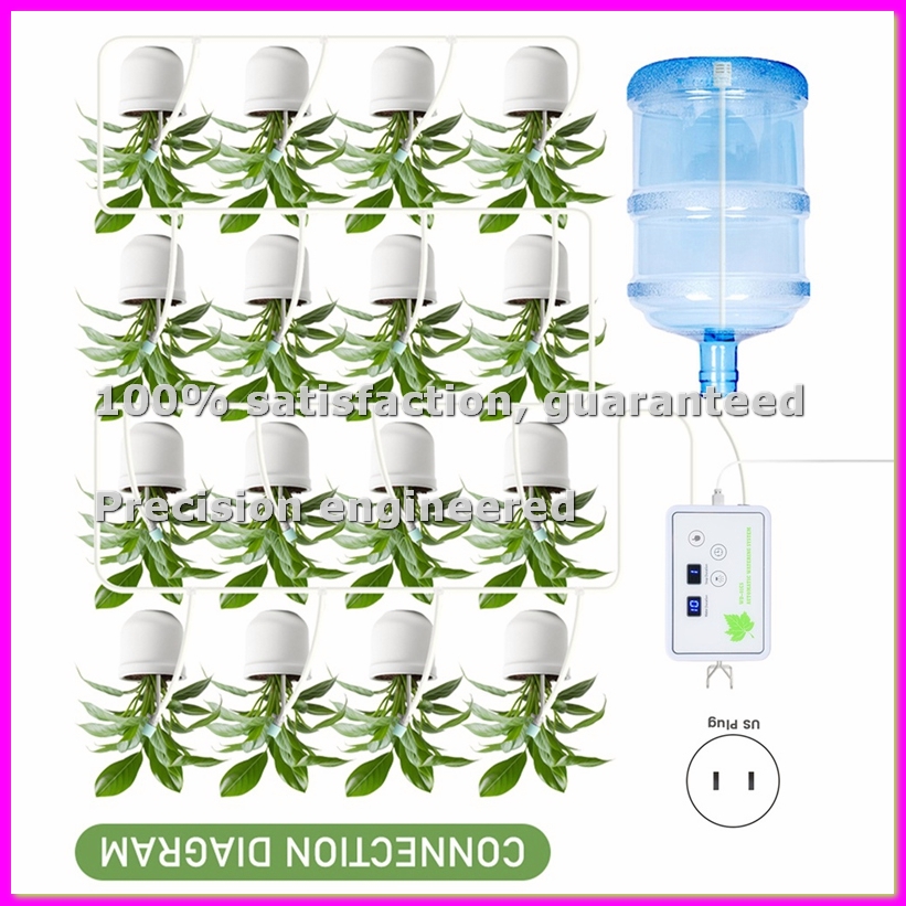 Automatic Plant Waterer - Automatisch bewateringssysteem Tijdgestuurde plantenbewateraar Ingebouwde zelfaanzuigende