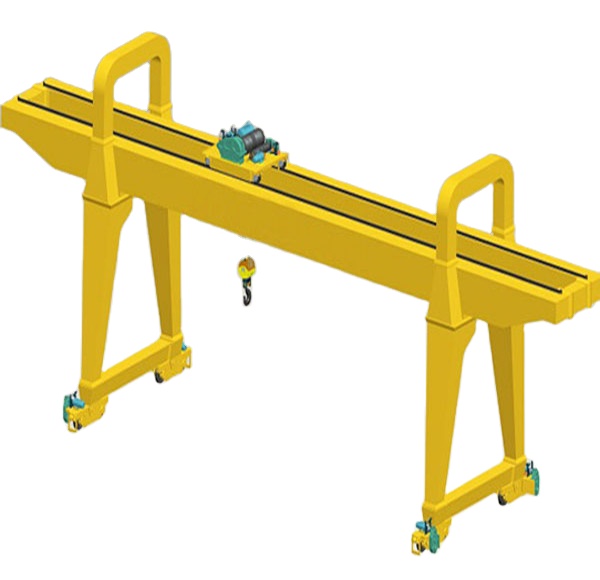 Gardening Tools Price - Dubbele liggercontainer Gantry Liftkraan met trolley