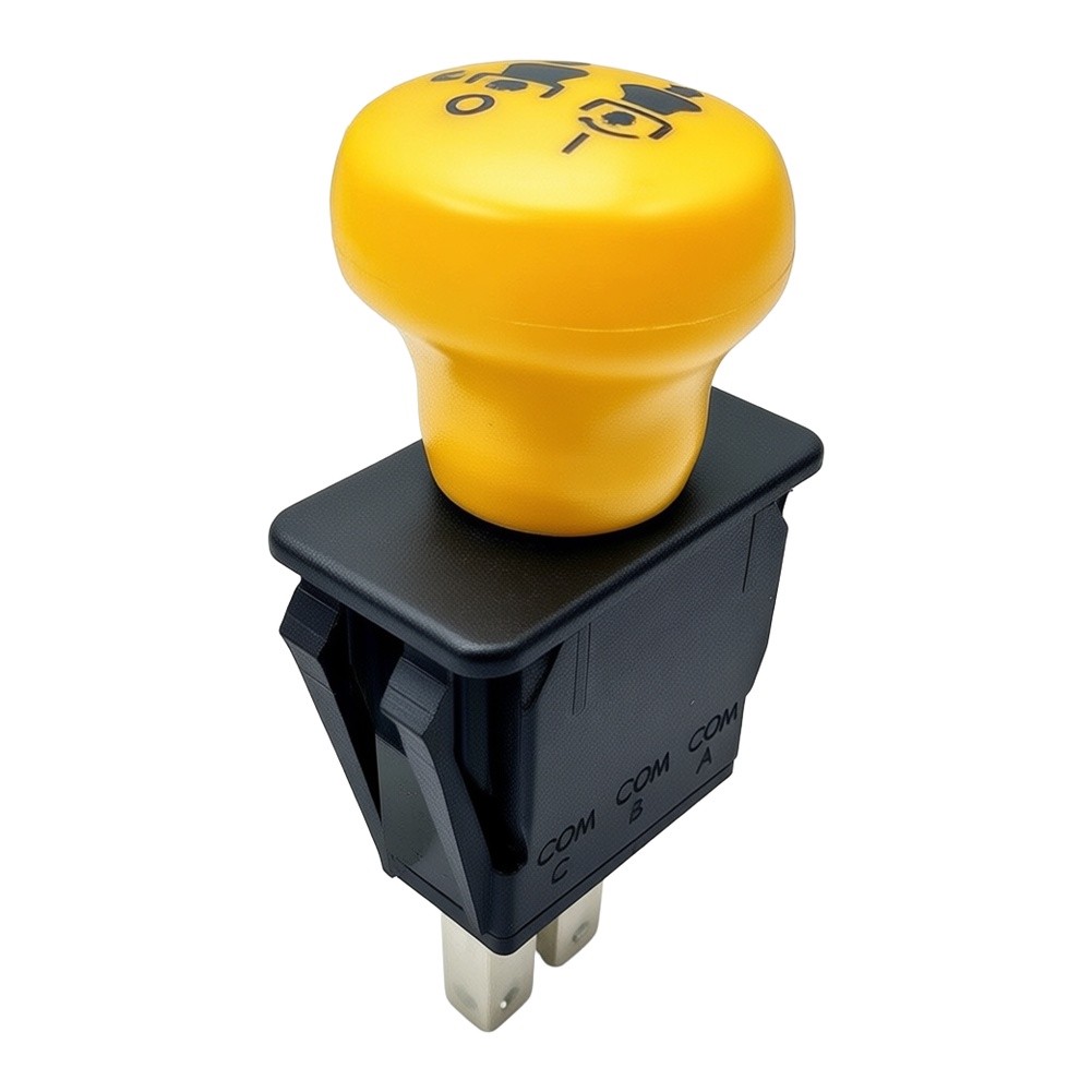Gardening Tools Yellow - 430-027 PTO-schakelaar Zwart Geel Plastic Motorbediening