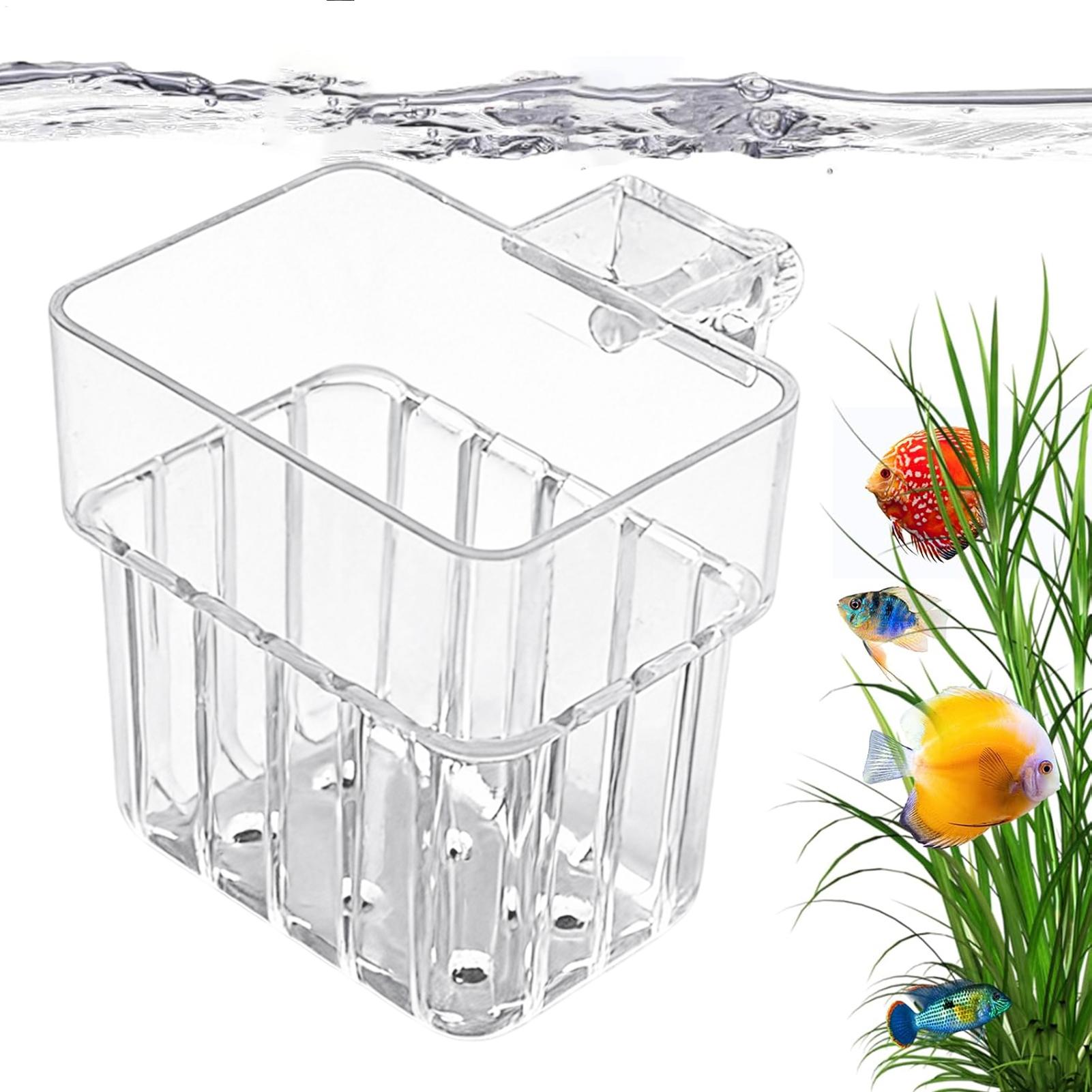 Hanging Planter Basket - Aquarium plantenhouder Transparante hangende pot voor