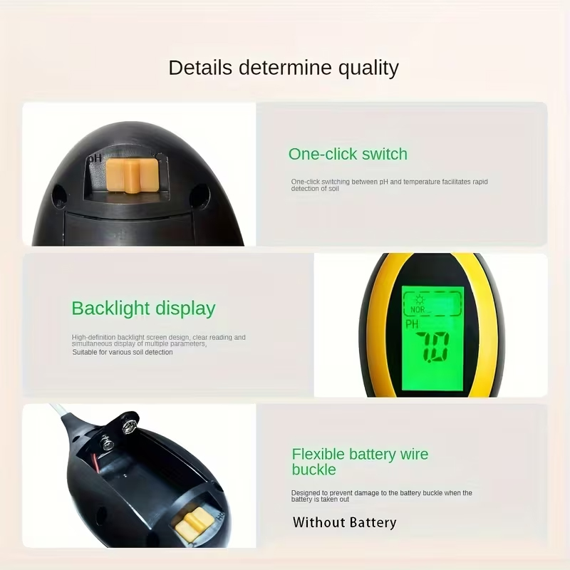 4-in-1 Bodemvochtmeter – Multi - Soil Ph Meter recensie en prijs