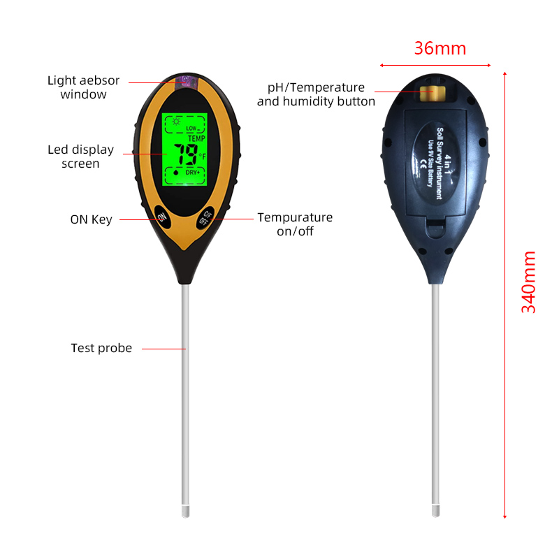 Bodem PH-meter Tester Bodemtes - Soil Ph Meter recensie en prijs