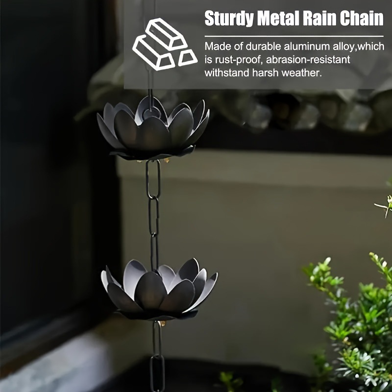 Lotus regenketting voor gootaf - Gardening Tools Basic recensie en prijs
