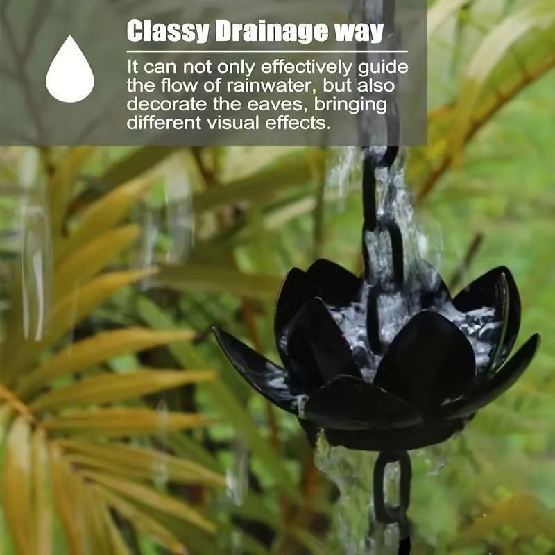 Lotus regenketting voor gootaf - Gardening Tools Basic recensie en prijs