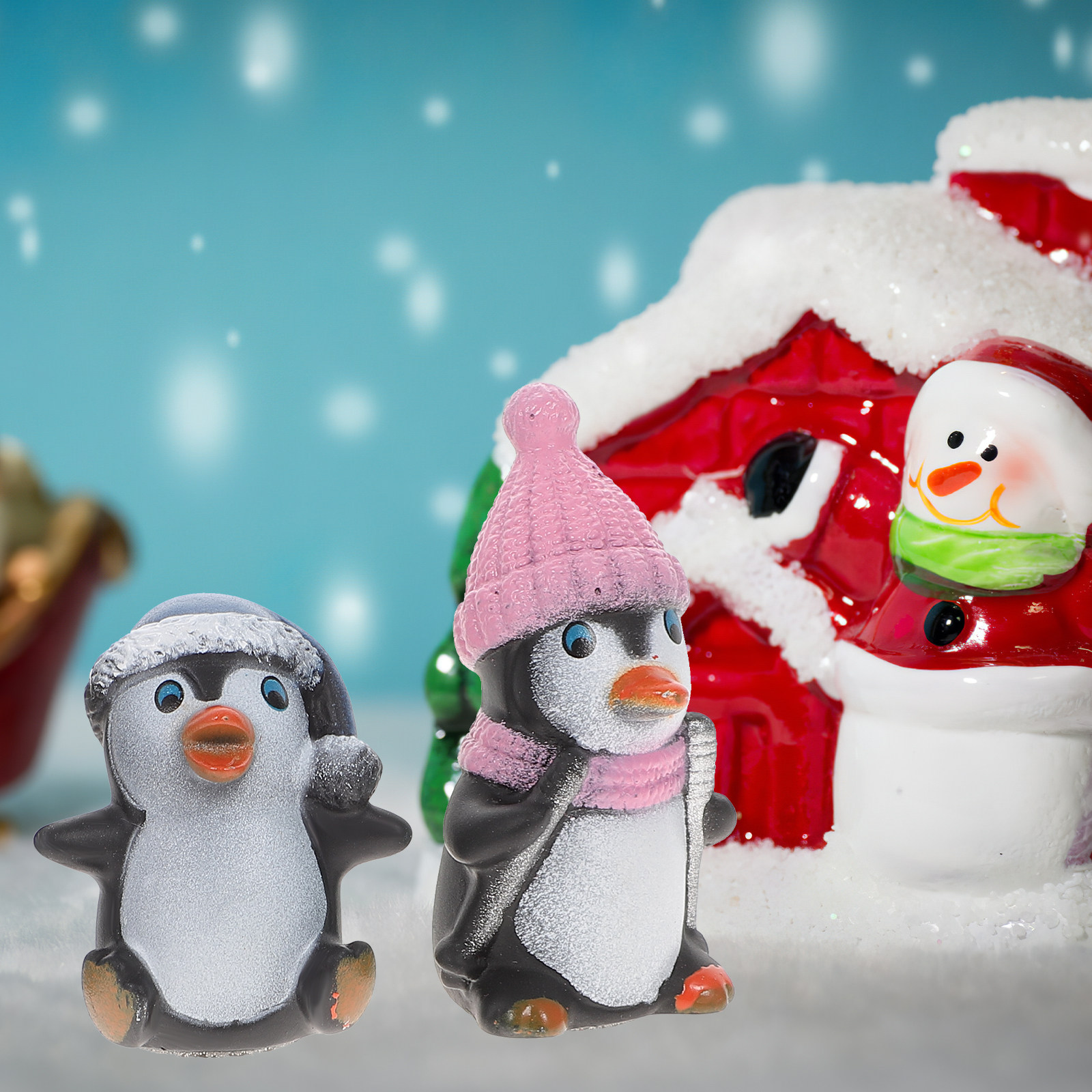 12 stuks Mini Pinguïn Landscha - Gardening Tools Unique recensie en prijs