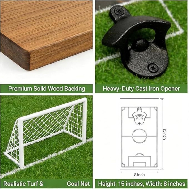 Onderhoudende voetbalveldbierf - Gardening Tools Unique recensie en prijs