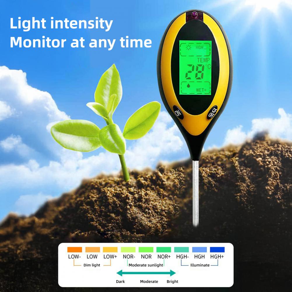Plantengroeimeter 4-in-1 Bodem - Soil Ph Meter recensie en prijs