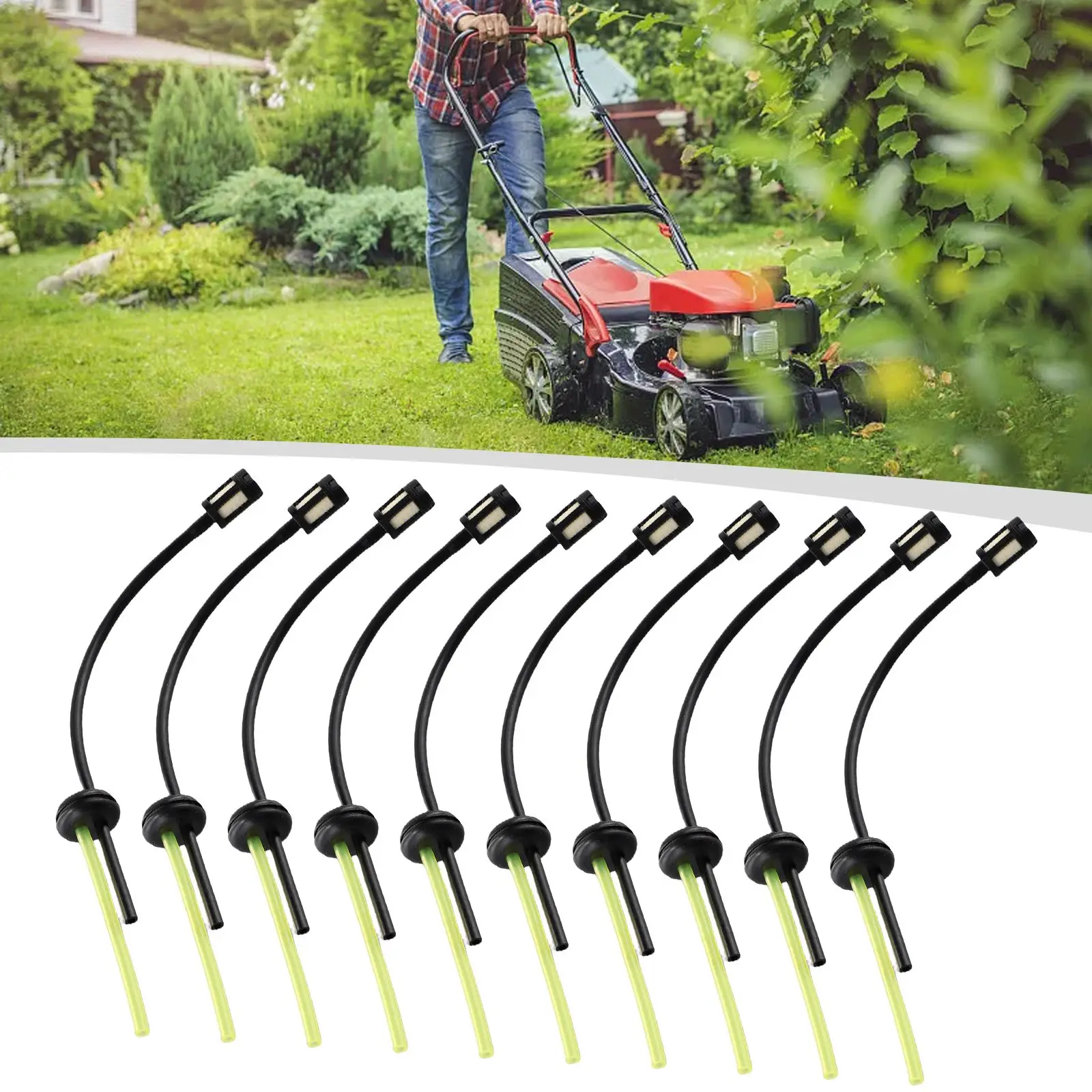 10 stuks brandstofslang met br - Gardening Tools Yellow recensie en prijs