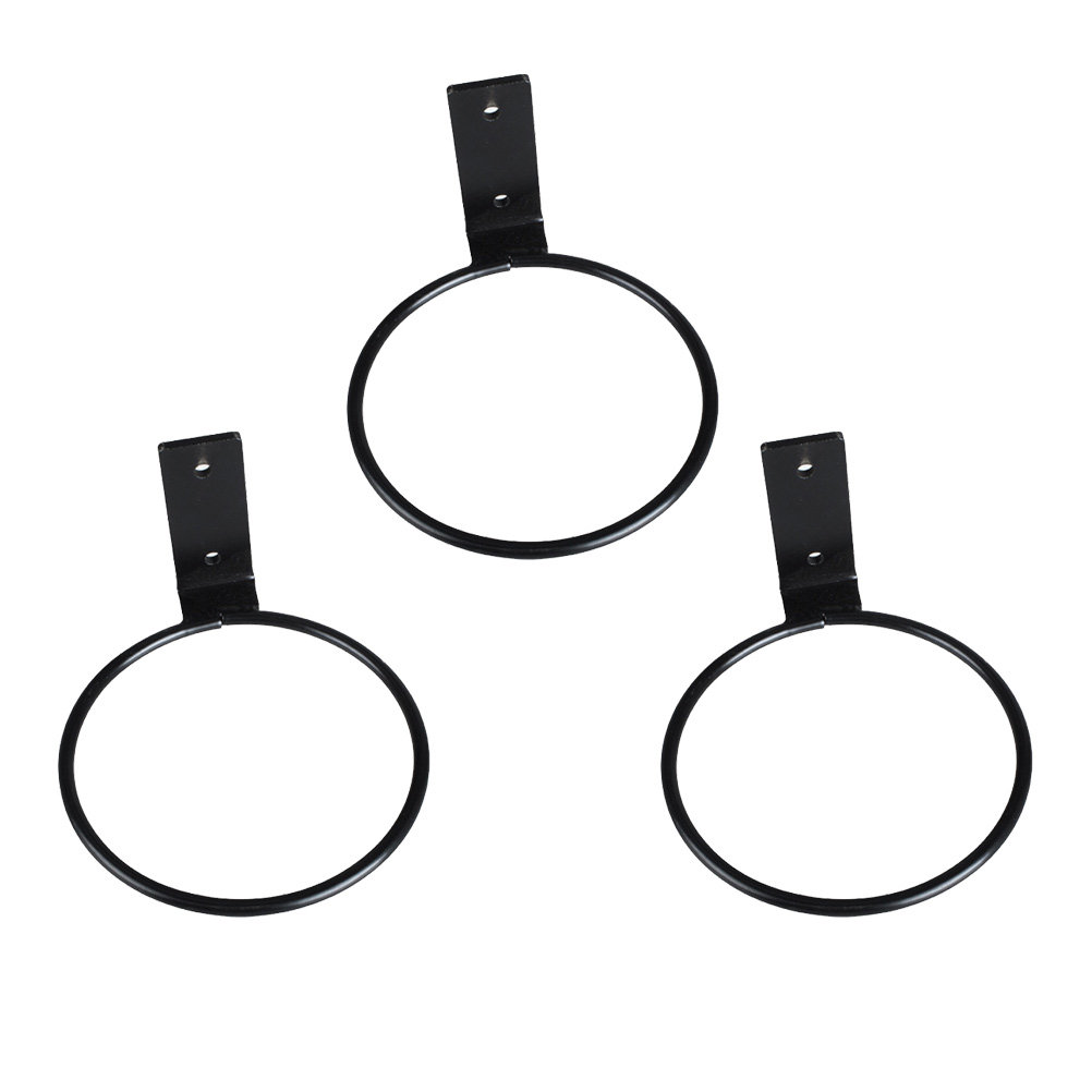 3-delige stevige zwarte ijzere - Hanging Planter Basket recensie en prijs