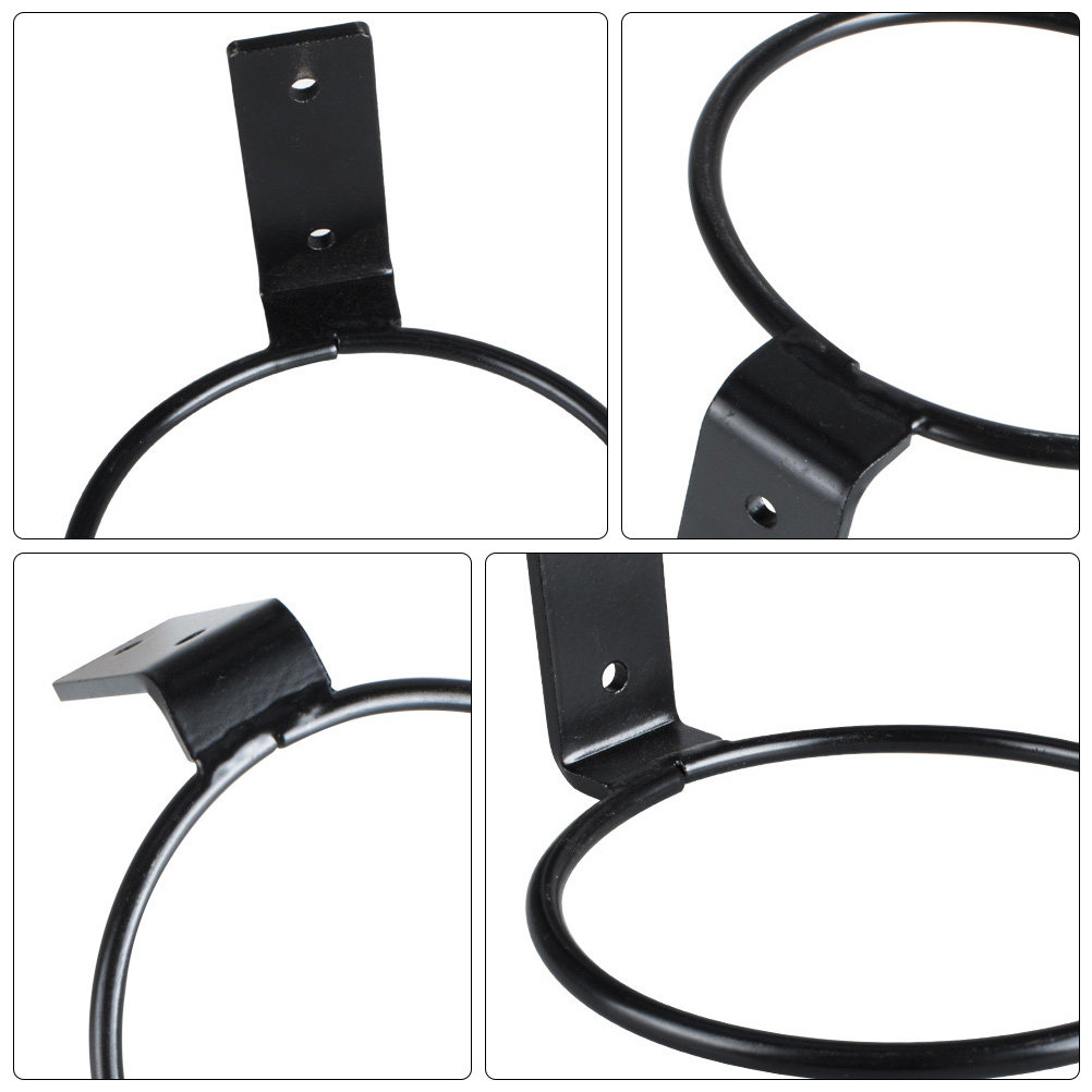 3-delige stevige zwarte ijzere - Hanging Planter Basket recensie en prijs