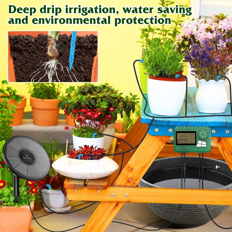 Solar Irrigatie Apparatuur Kas - Automatic Plant Waterer recensie en prijs