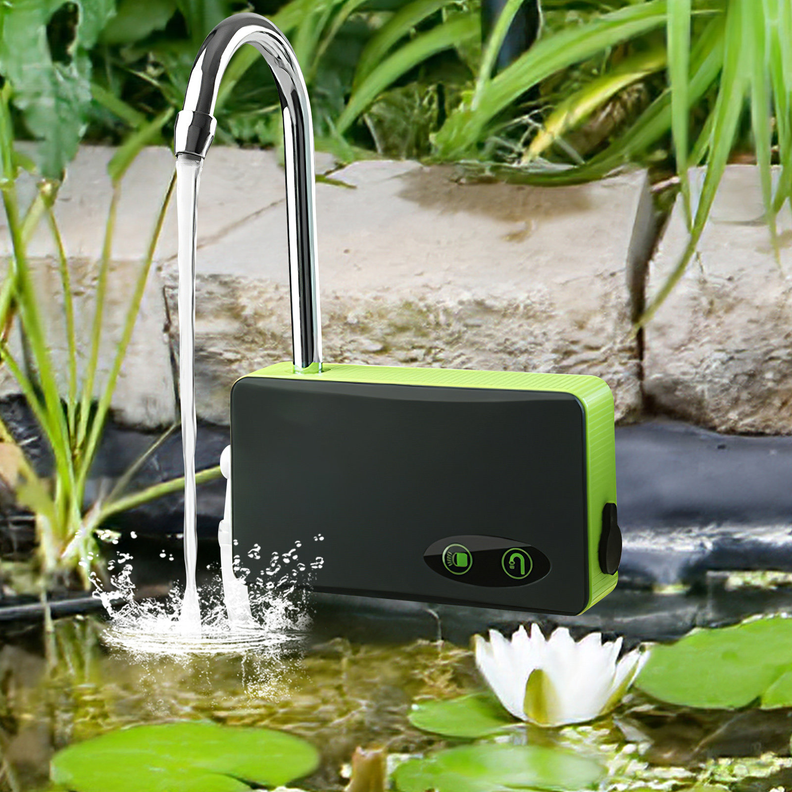Draagbare drie-in-één zuurstof - Gardening Tools Water recensie en prijs