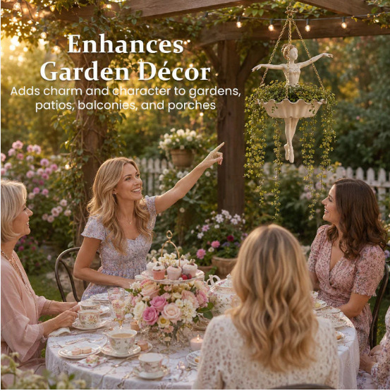 Nieuwe balletdanser hangende p - Hanging Planter Basket recensie en prijs