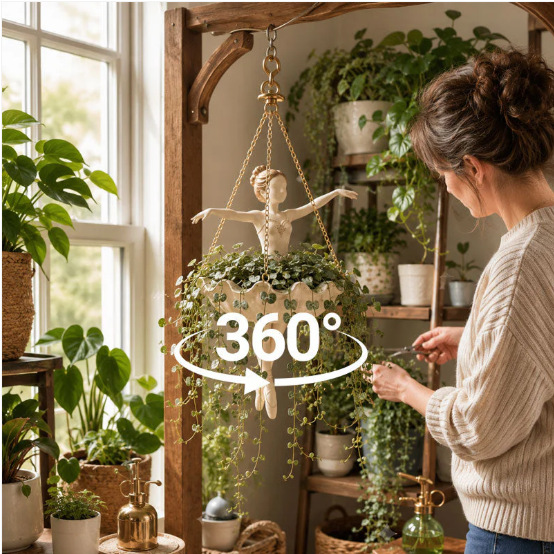 Nieuwe balletdanser hangende p - Hanging Planter Basket recensie en prijs