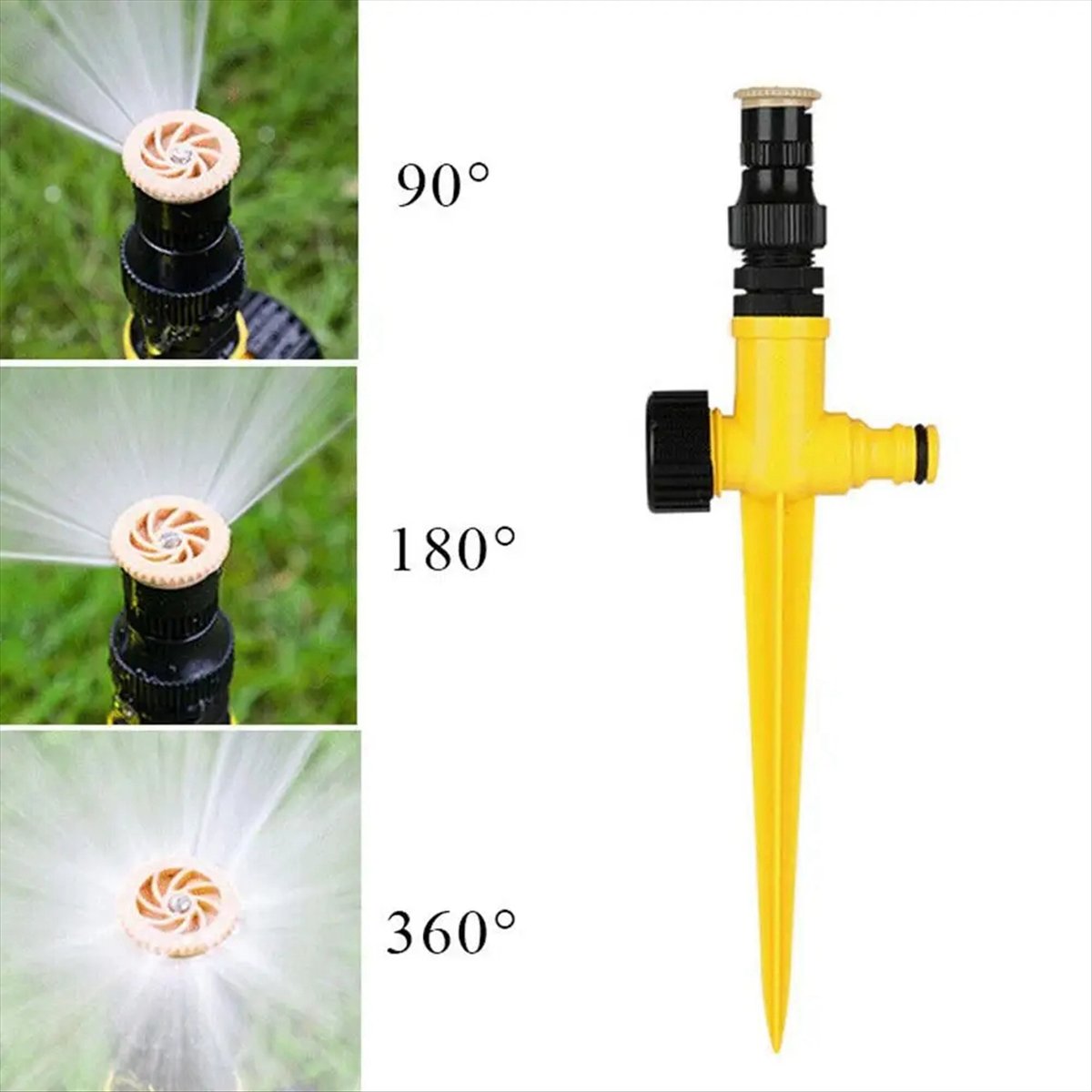 AT16 Tuinsproeier 360 °   Draa - Gardening Tools Yellow recensie en prijs