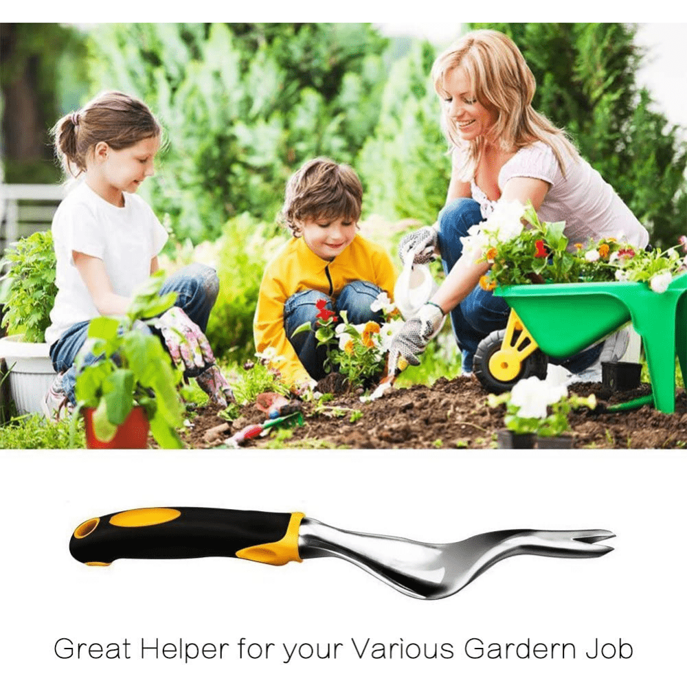 Tuinonkruidgereedschap, waaron - Gardening Tools Yellow recensie en prijs