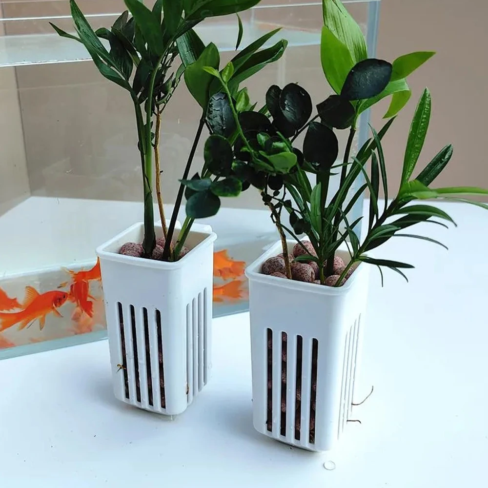 1PC Aquarium Hydrocultuur Plan - Hanging Planter Basket recensie en prijs