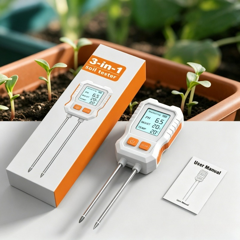 3-in-1 digitale bodemtester me - Soil Ph Meter recensie en prijs