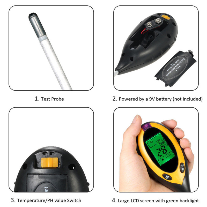 NIEUWE 2026 LCD Bodem PH Meter - Soil Ph Meter recensie en prijs