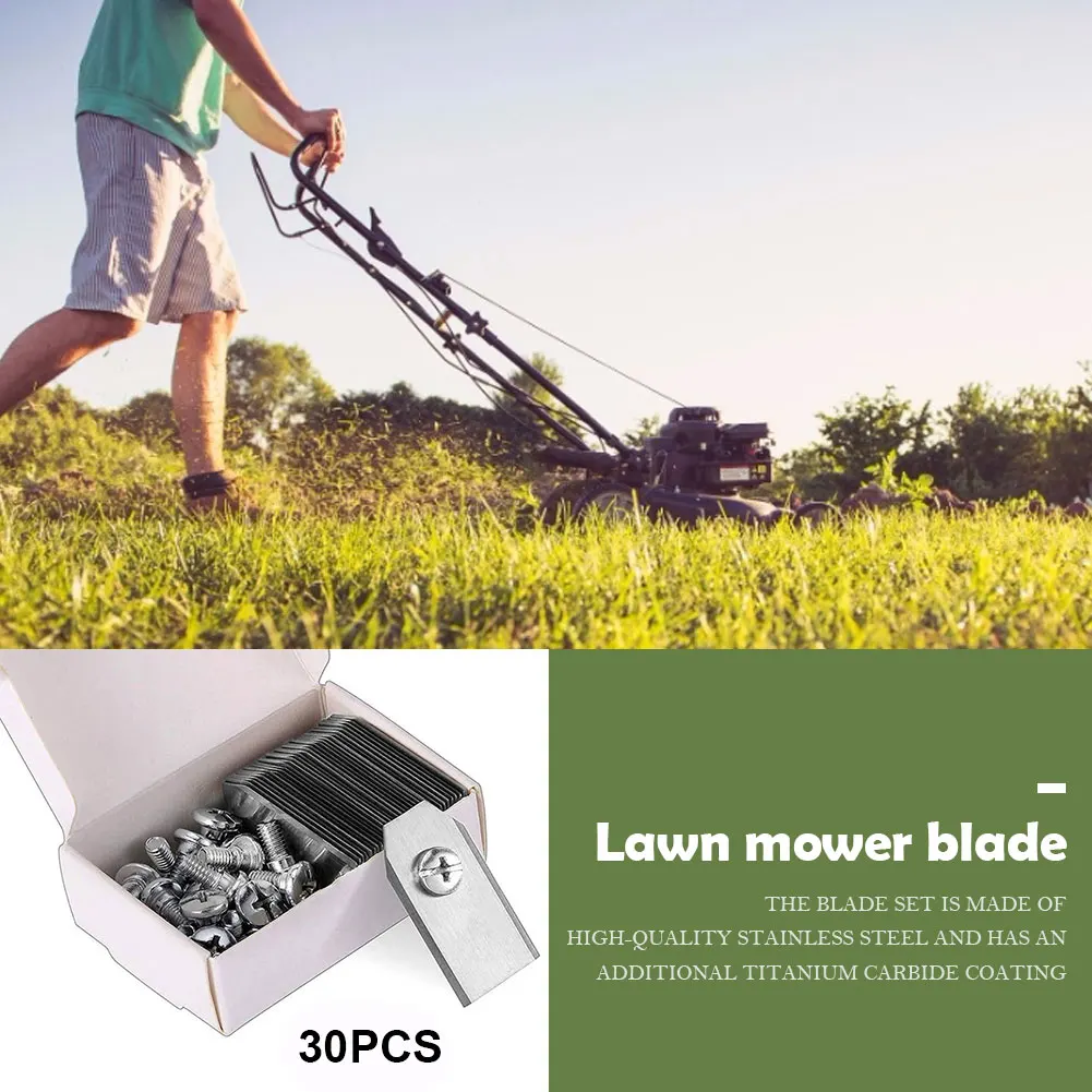 30PCS Grasmaaier Snijbladen Se - Gardening Tools Basic recensie en prijs