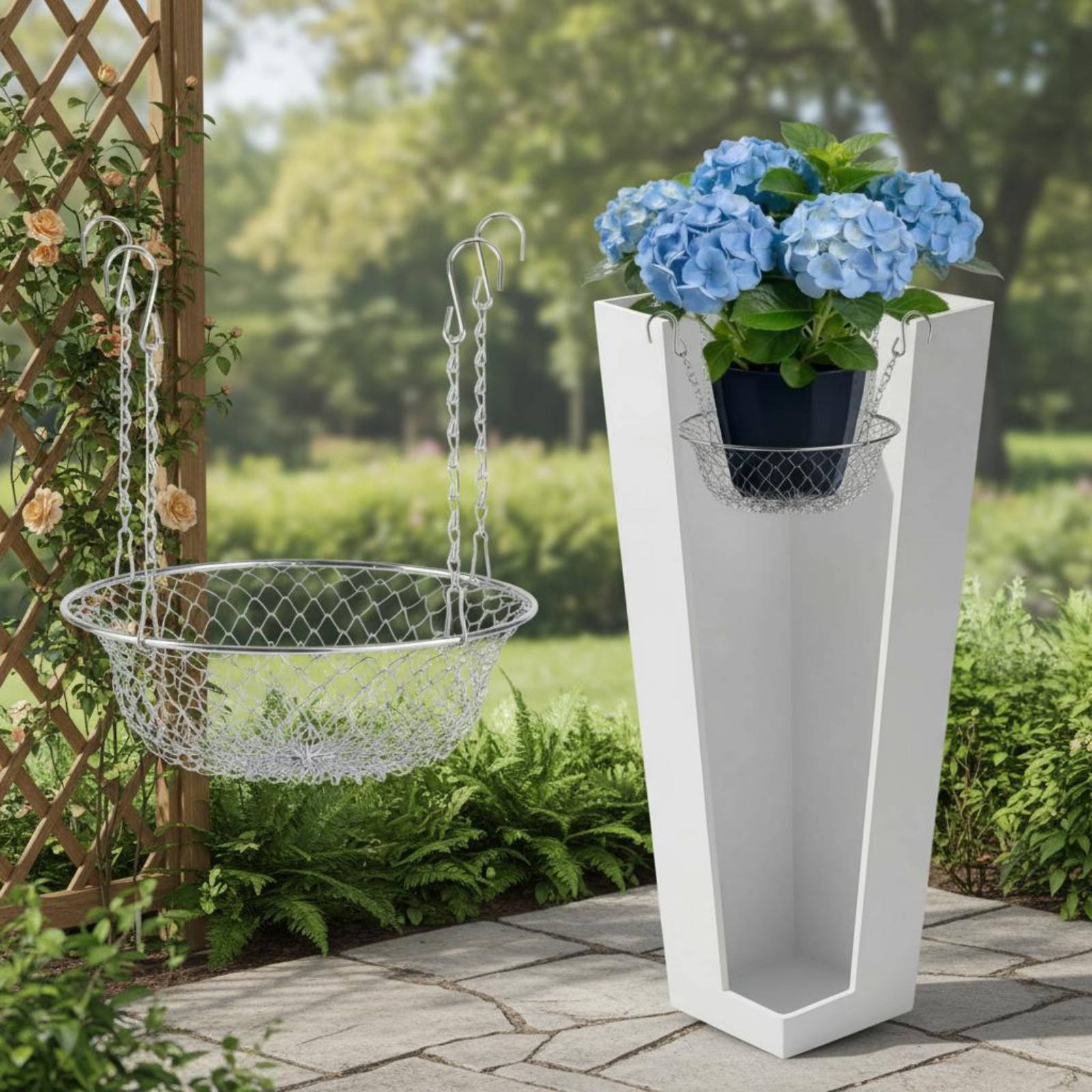 Verstelbare plantenbakvoering  - Hanging Planter Basket recensie en prijs