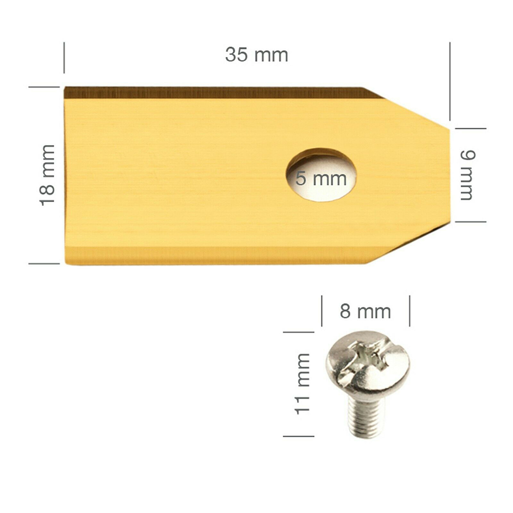 60Pcs Vervangende Messen Voor  - Gardening Tools Yellow recensie en prijs